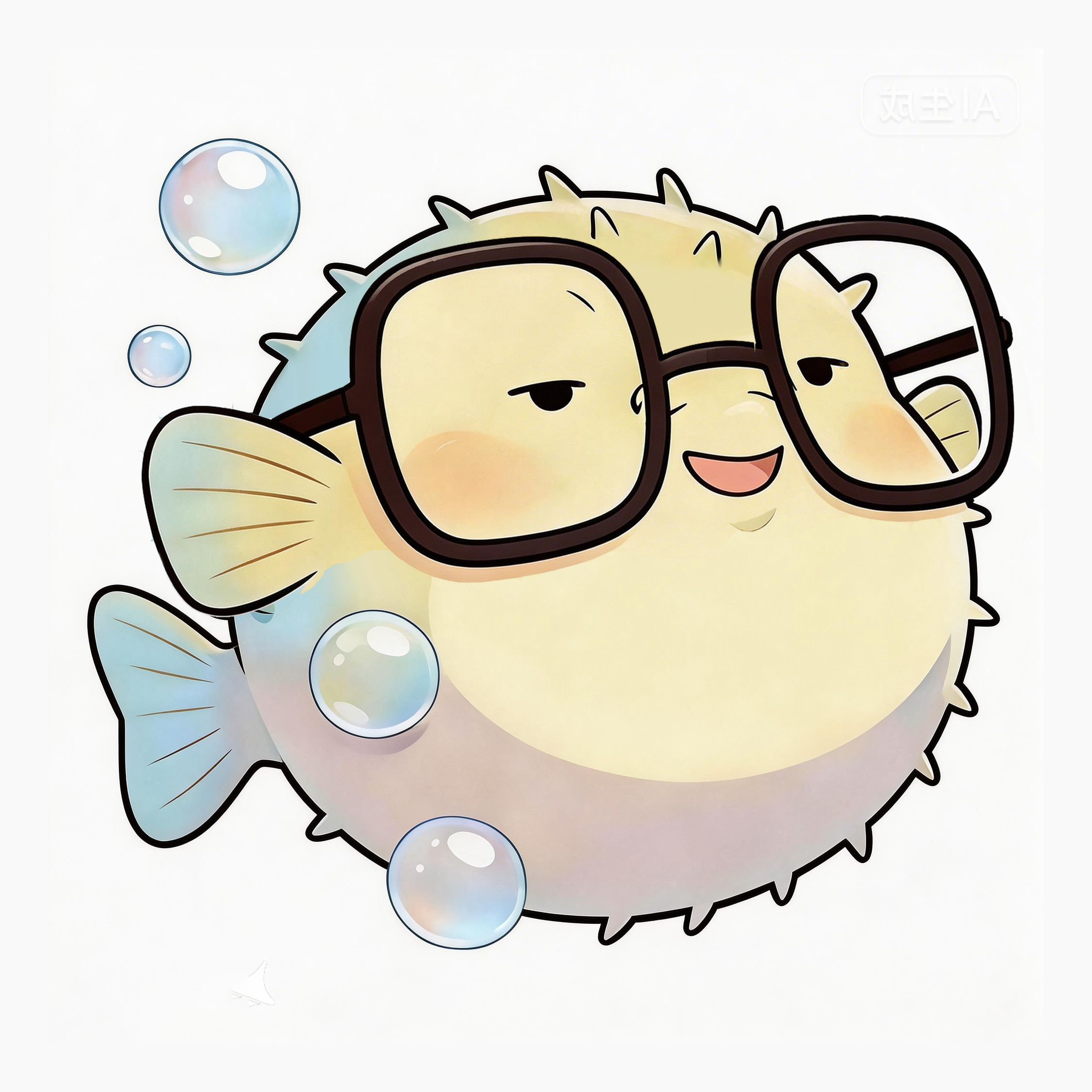 Bubbling Blowfish